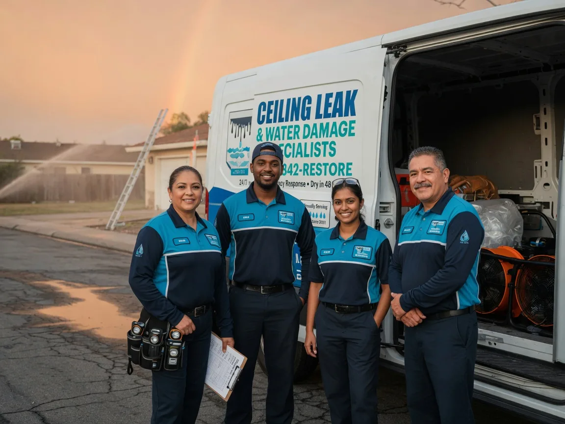 Ceiling Leak Cleanup company in Hitchita, OK